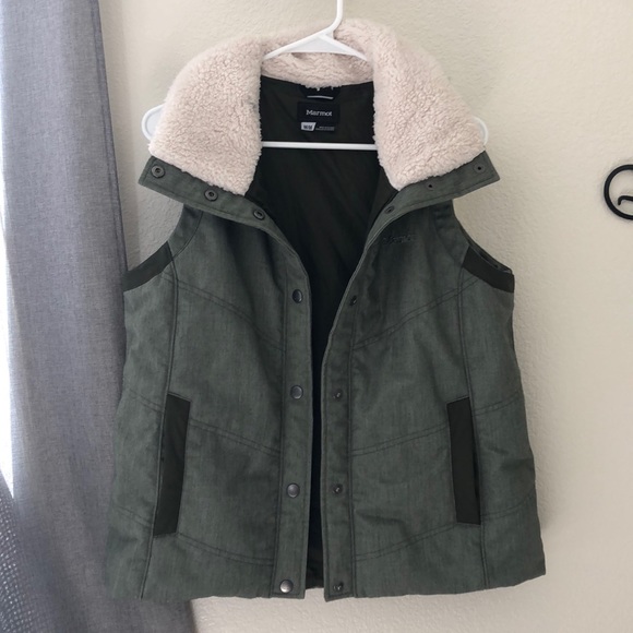 Marmot Jackets & Blazers - Marmot Olive Vest